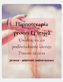 Proces hipnoterapii — jednorazowo